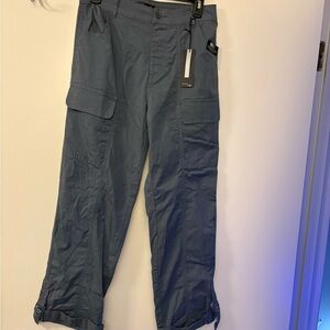 Women's Stylish Blue Cargo Pants